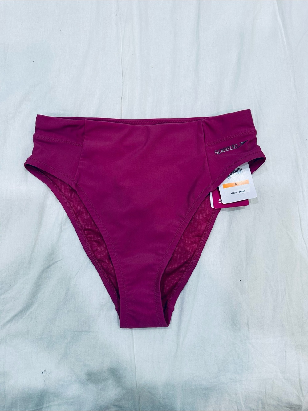 Speedo Women's High Waist Bikini Bottom size S
